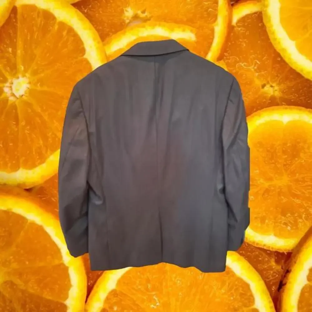 Geoffrey Beene Black‎ 2 Button Blazer Size 40R